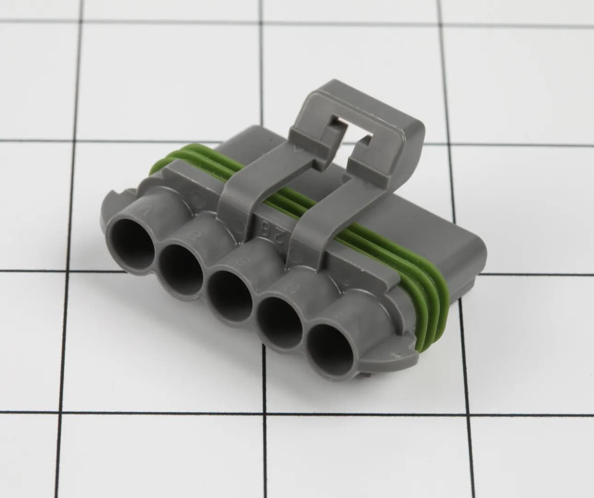 CONNECTOR,PACKARD FEMALE, 5POS