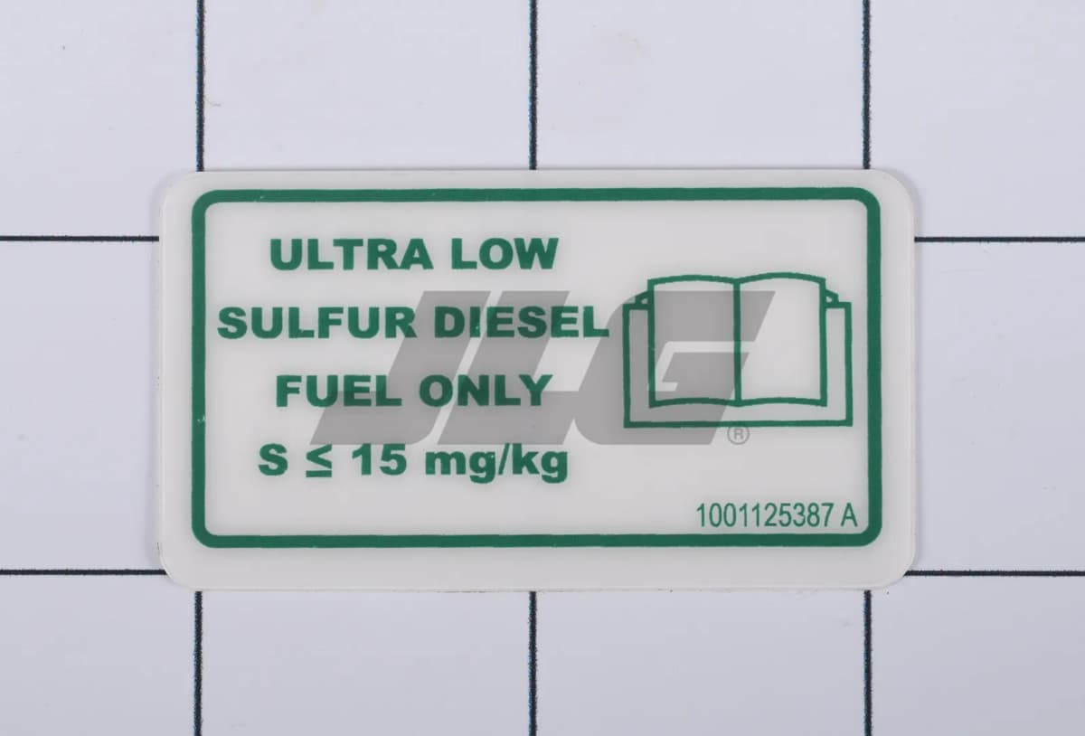 DECAL,ULTRA LOW SULFUR DIESEL