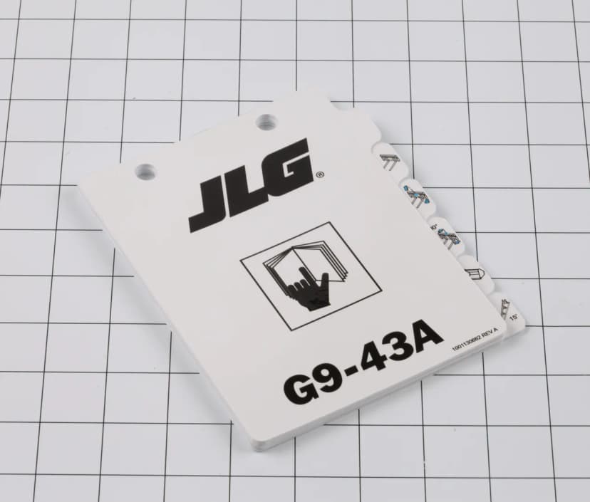 LOAD,CHART BOOKLET G9-43A