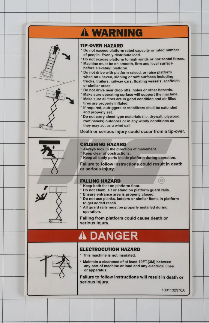 DECAL,DANGER/WARNING