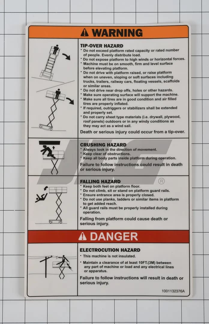DECAL,DANGER/WARNING