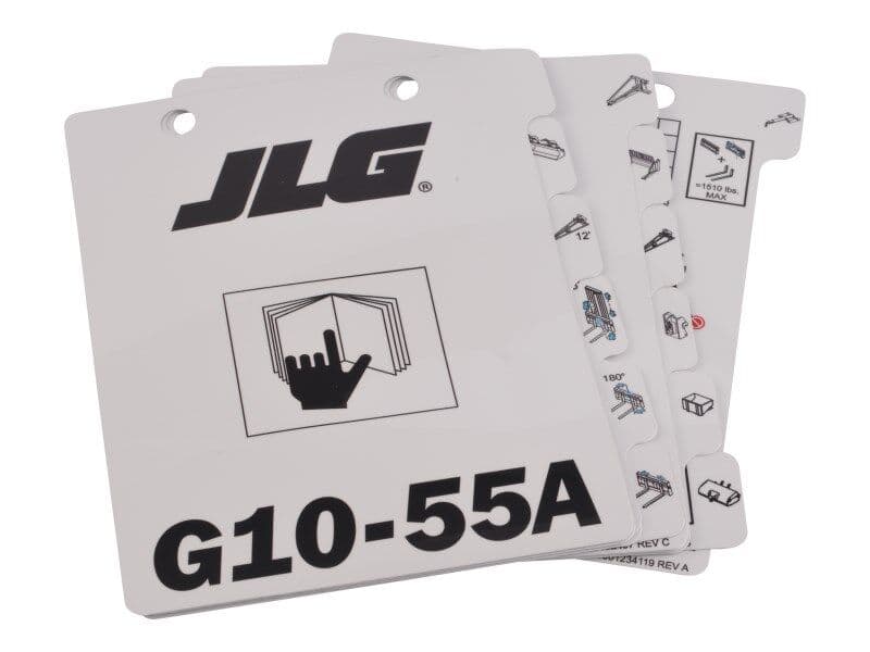LOAD,BOOKLET G10-55A SUP.