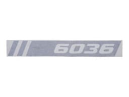 DECAL,CAB 6036