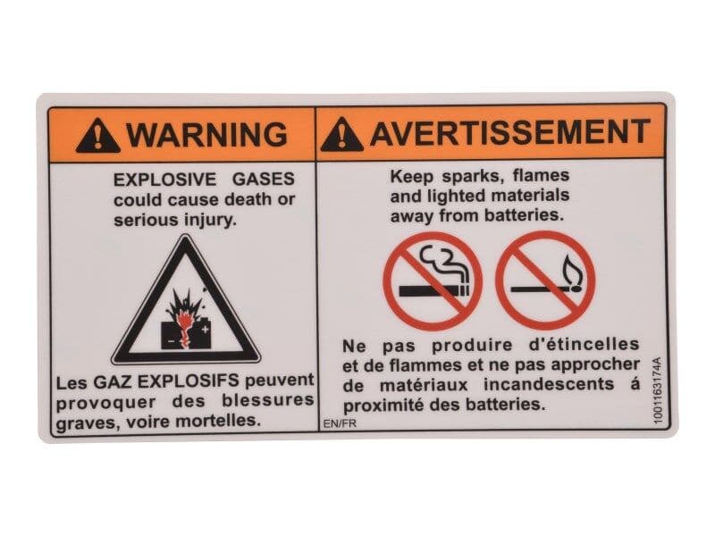 DECAL,BATTERY WARNING (CAN)