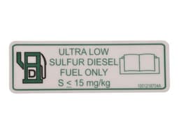 DECAL,ULTRA LOW SULFUR DIESEL