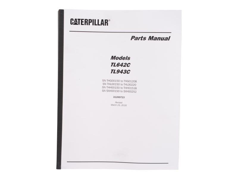 TL642C, TL943C PARTS MANUAL
