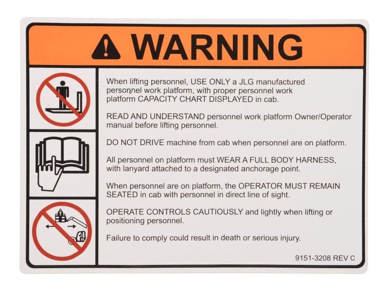 DECAL,LIFTING PERSONNEL
