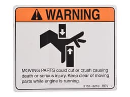 WARNING DECAL