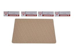 KIT(SERVICE),MACHINE DECAL