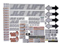 KIT(SERVICE),MACHINE DECAL
