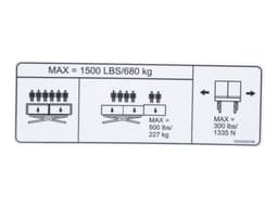 DECAL,DECAL,CAPACITY