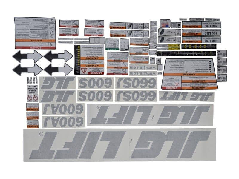 KIT(SERVICE),MACHINE DECAL