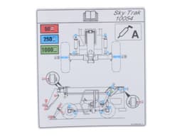 DECAL,LUBRICATION CHART 10054
