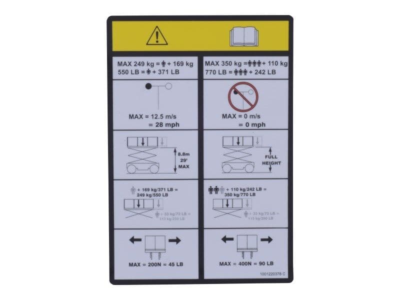 DECAL,(350KG)