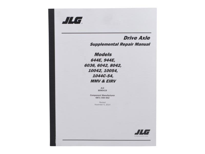 MANUAL REPAIR ZF REAR AXLE