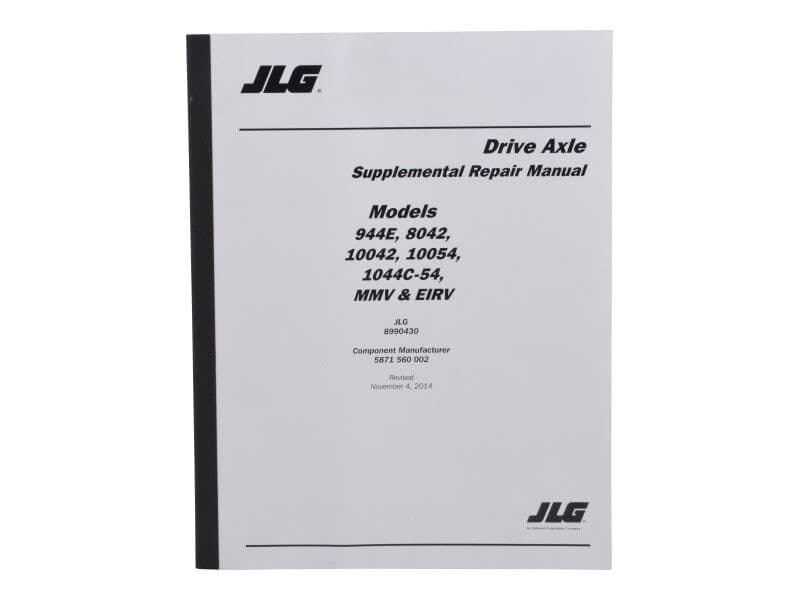 MANUAL REPAIR ZF FRONT AXLE (M
