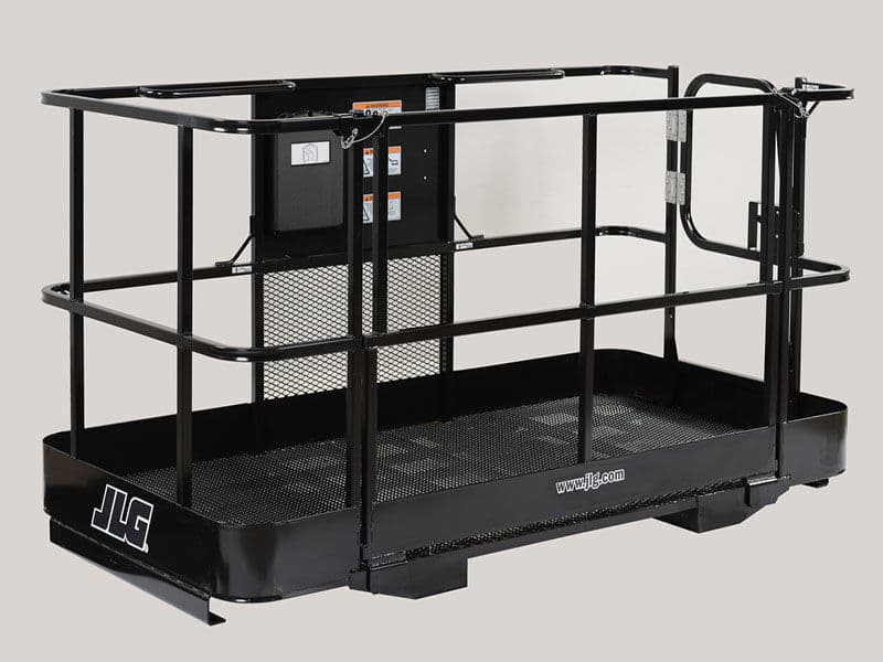 FORK MOUNTED SIDE ENTRANCE WORK PLATFORM 48"X96" (4'X8')