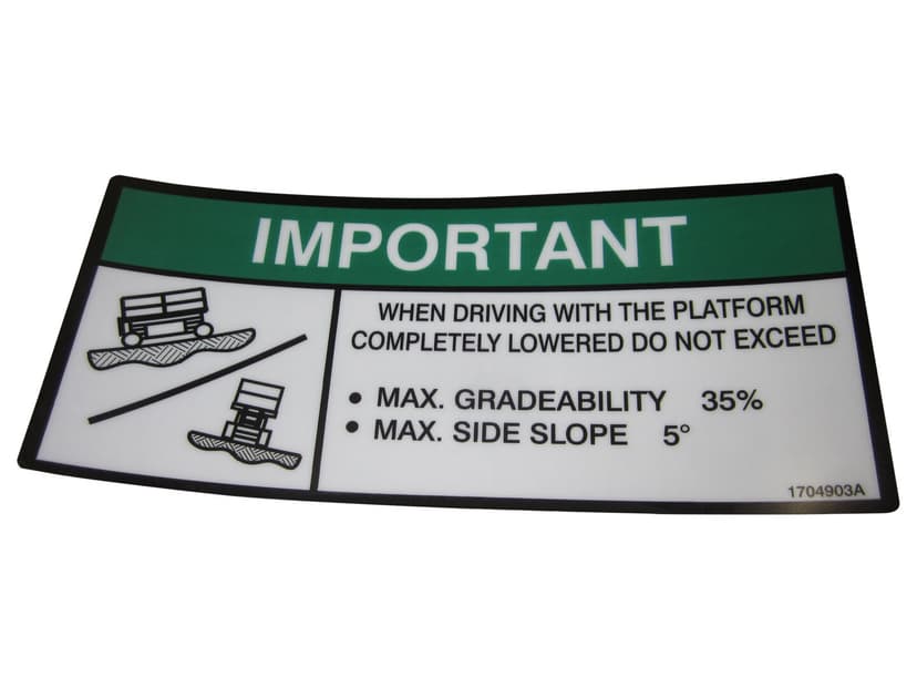 DECAL, GRADEABILITY