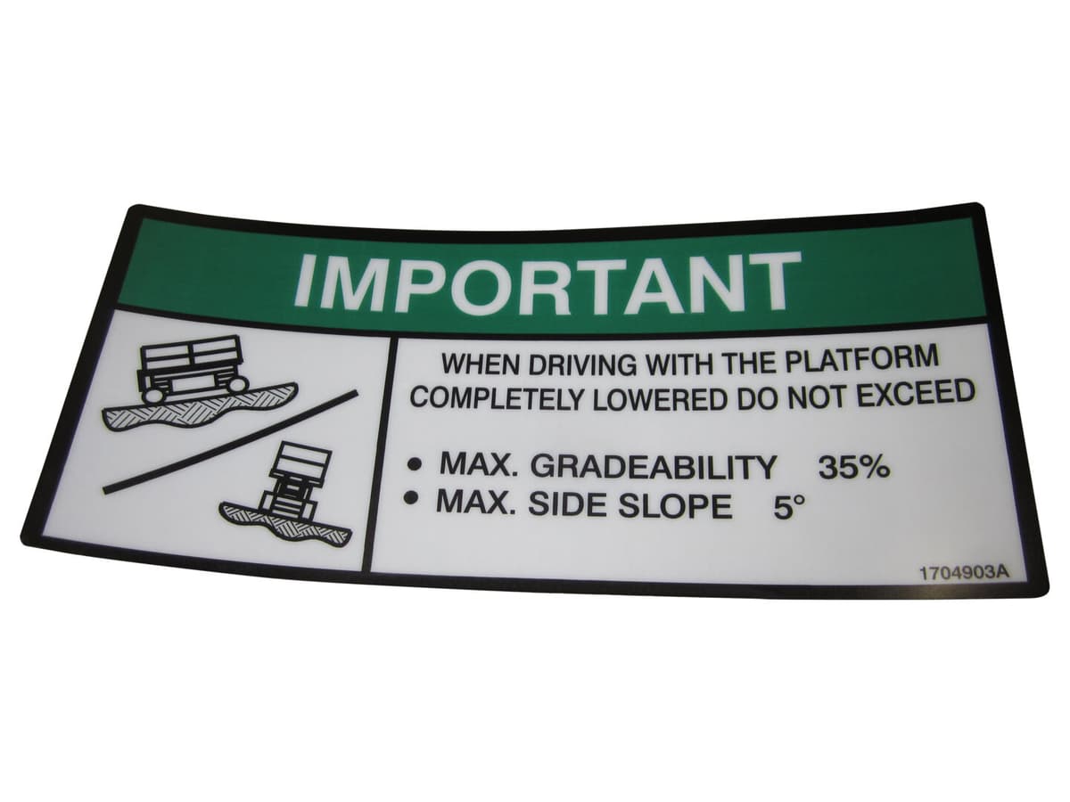 DECAL, GRADEABILITY