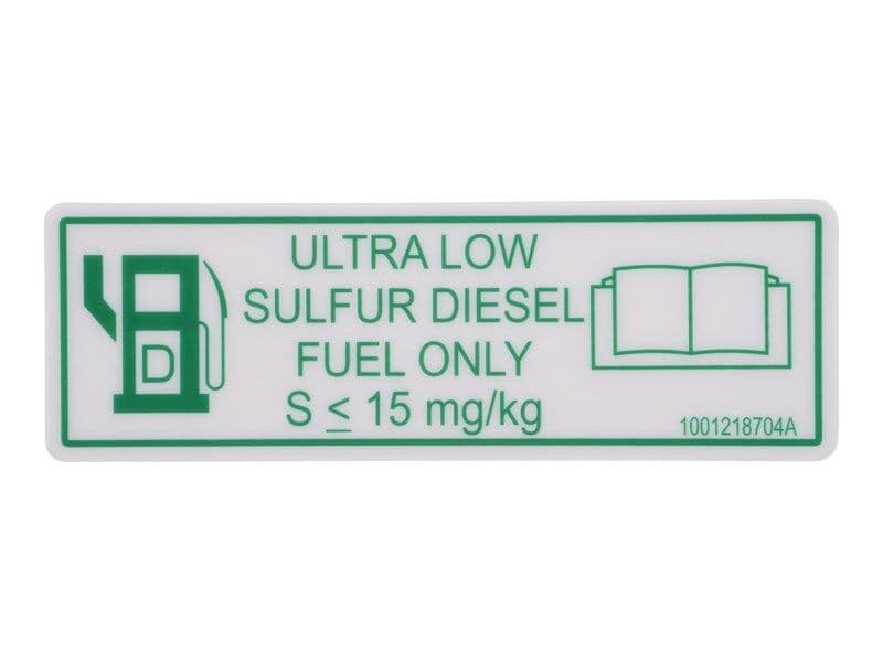 DECAL,ULTRA LOW SULFUR DIESEL