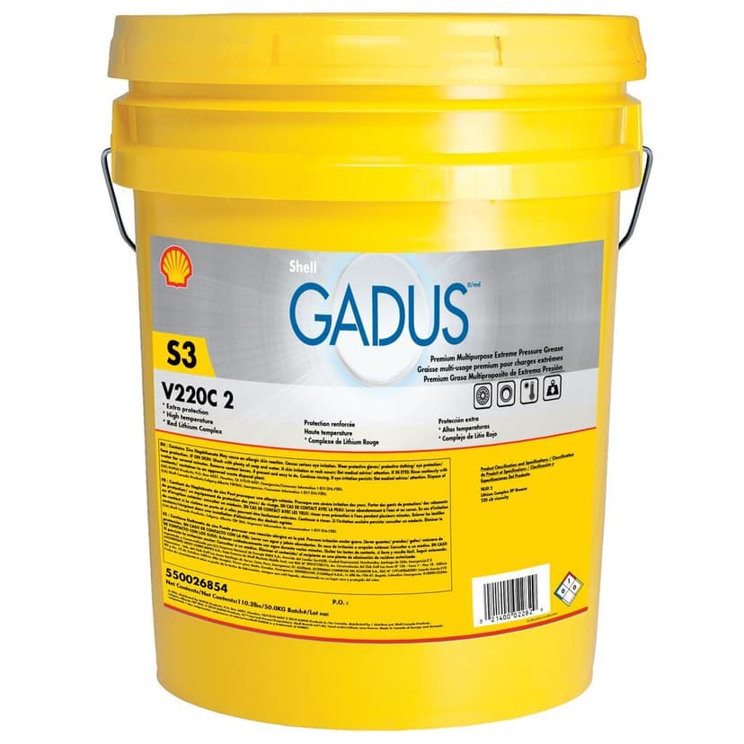 Shell Gadus S3 V220C 2 (Peanut Butter Grease, now dyed Red)