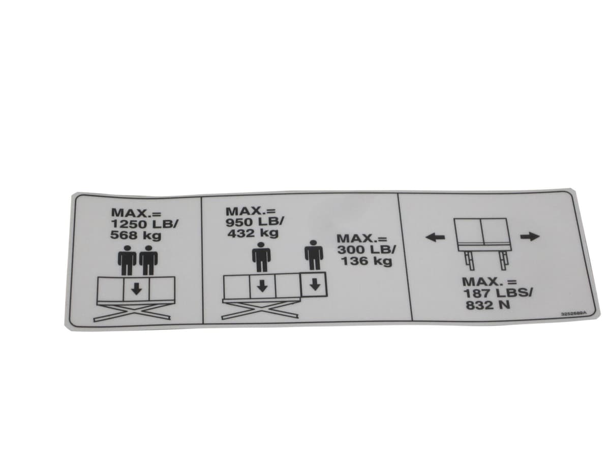 NAMEPLATE, CAPACITY